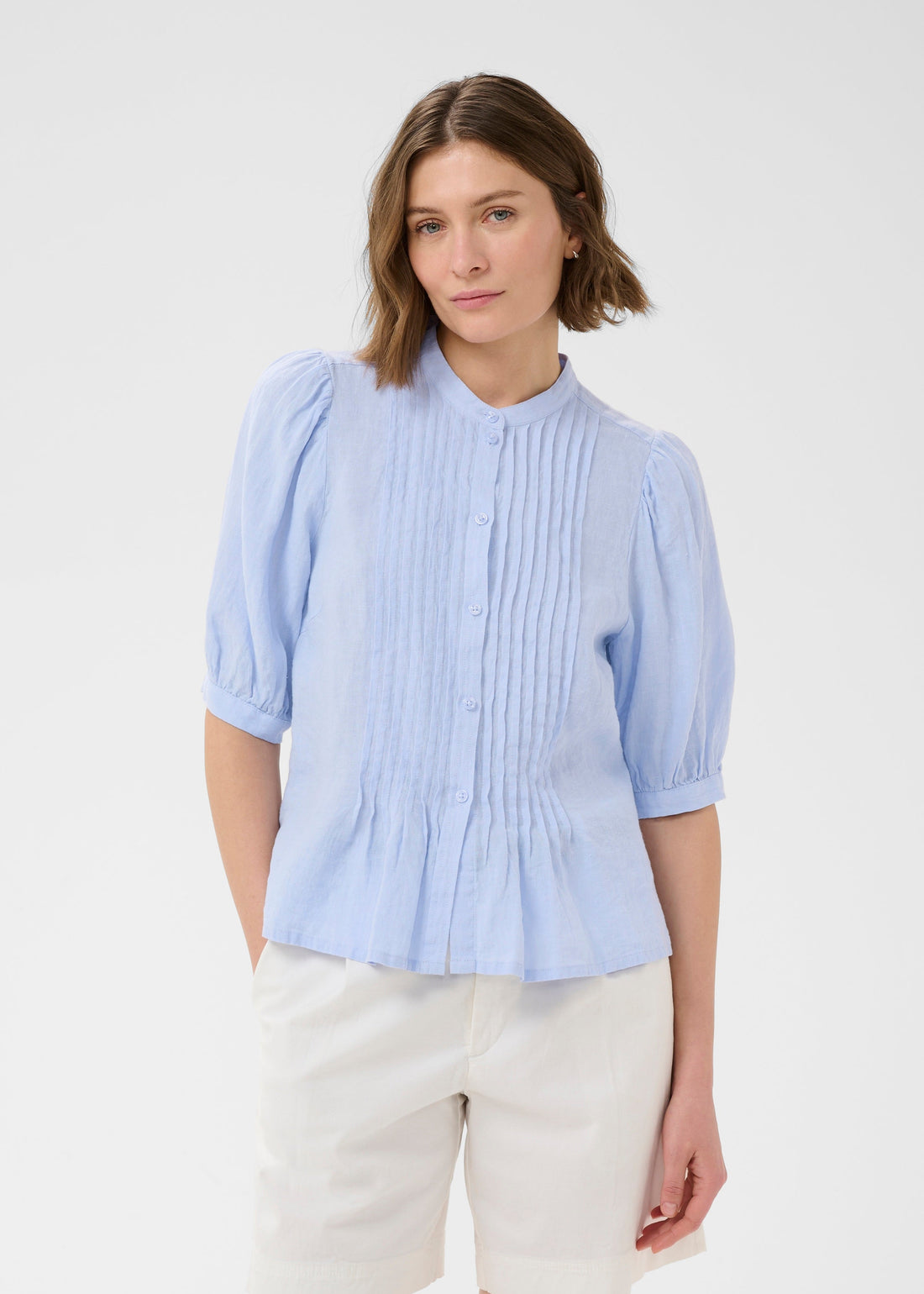 Part Two AlesiaPW Shirt Brunnera Blue