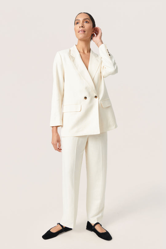 Blöt i lyx Ragna Blazer Pearlled elfenben