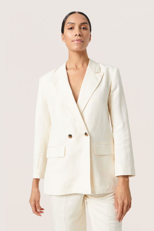 Blöt i lyx Ragna Blazer Pearlled elfenben