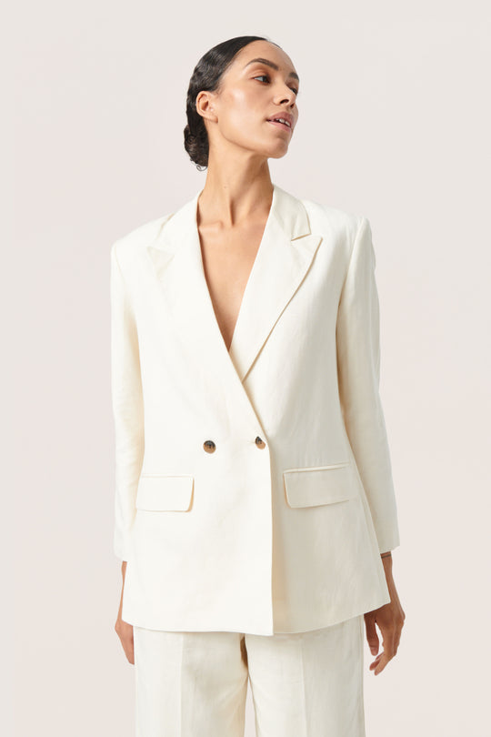 Blöt i lyx Ragna Blazer Pearlled elfenben