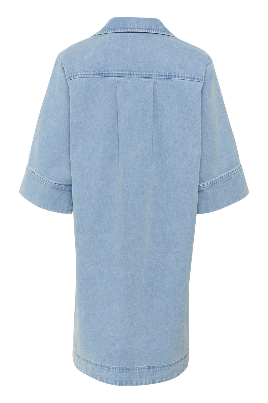 Soaked SLAnnabeth Casual Dress SS Light Blue Denim