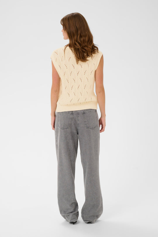 Soaked SLRava Nanna Vest Whisper White