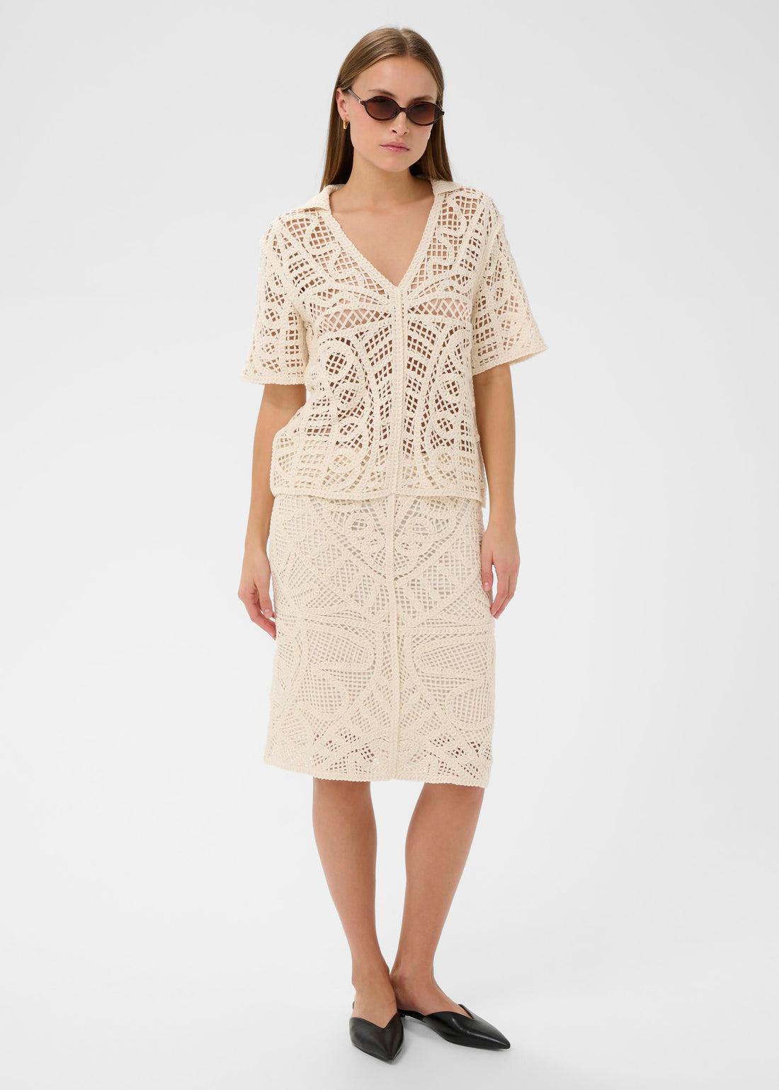 Soaked in Luxury SLAnamy Skirt Turtledove
