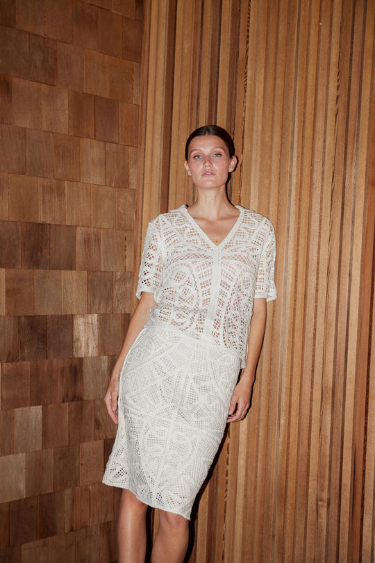 Soaked in Luxury SLAnamy Skirt Turtledove