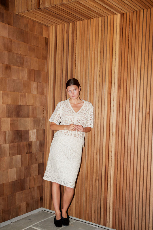 Soaked in Luxury SLAnamy Skirt Turtledove