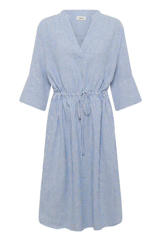 Soaked SLAria Dress Regatta and White Stripe