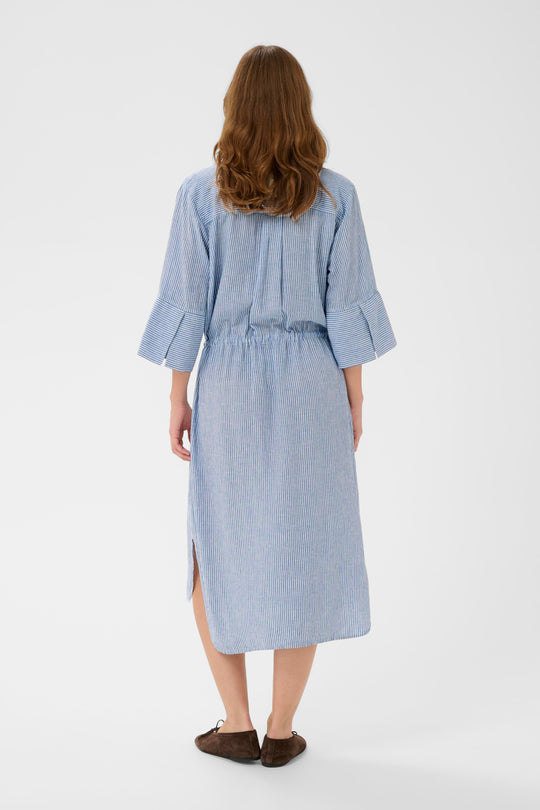 Soaked SLAria Dress Regatta and White Stripe