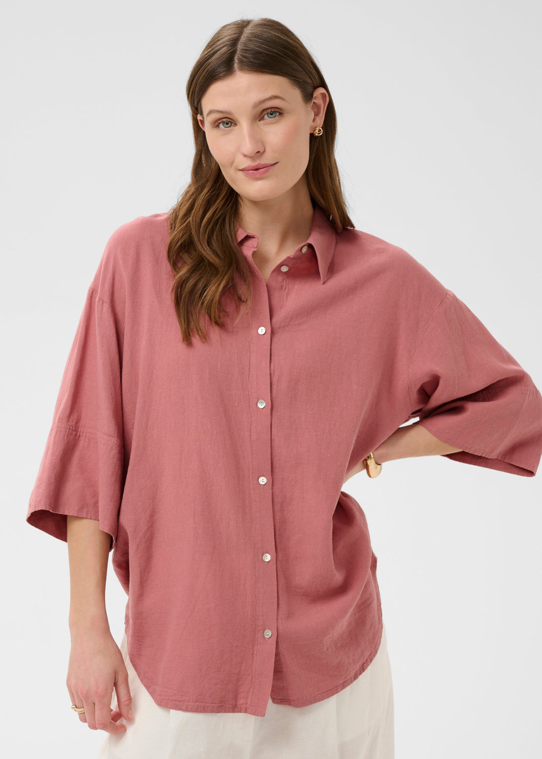 Soaked SLAria Shirt SS Ash Rose