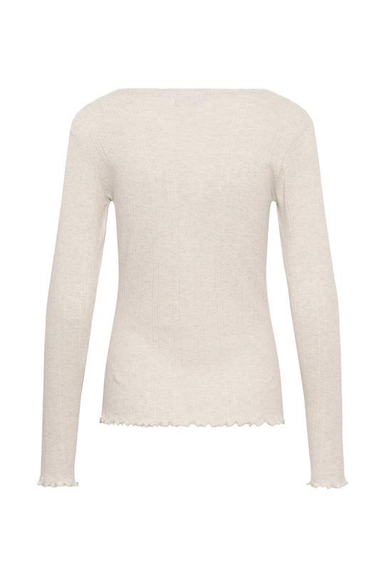 Saint Tropez GruSZ Cardigan Rice Melange