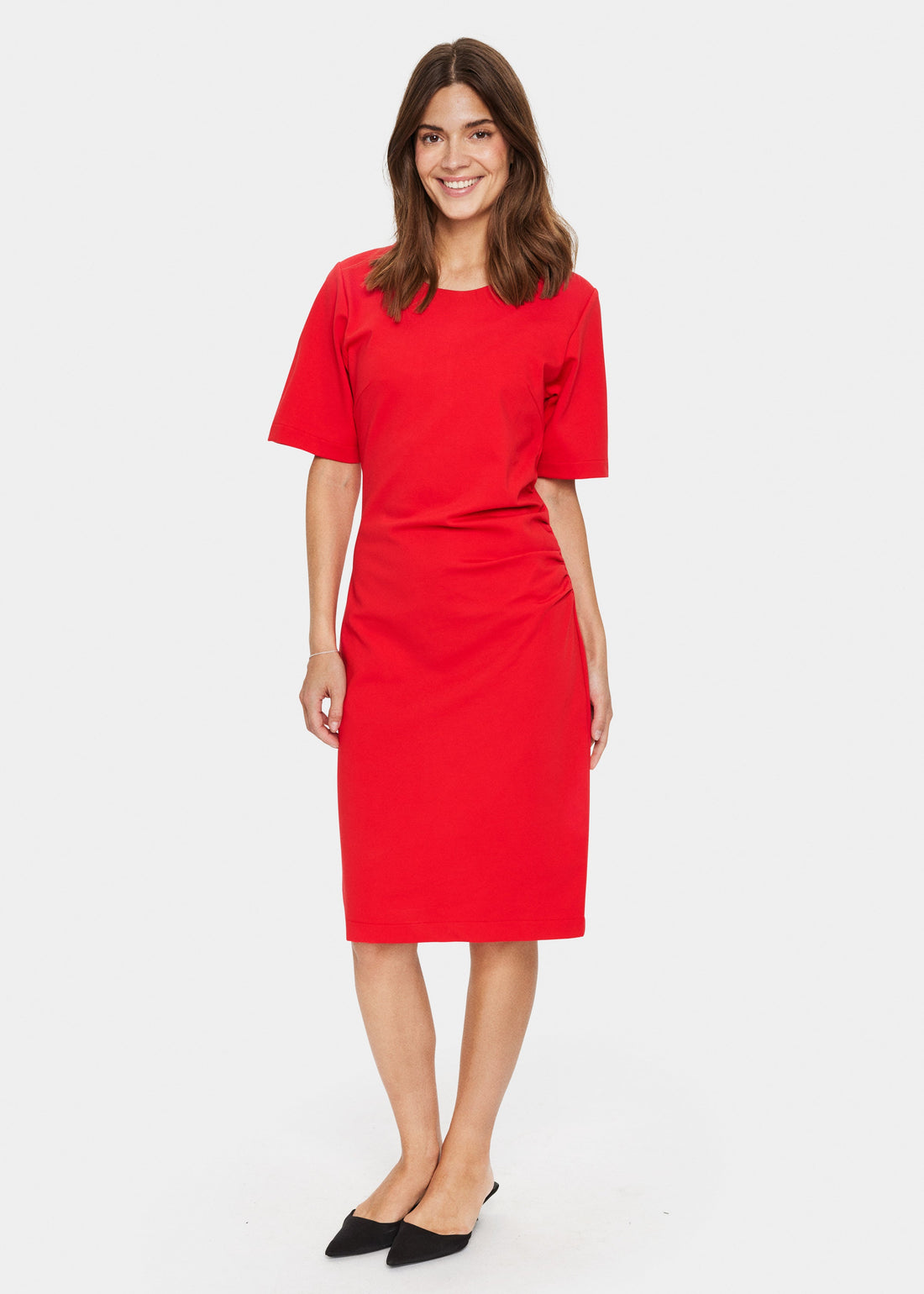 Saint Tropez GennySZ Dress Racing Red