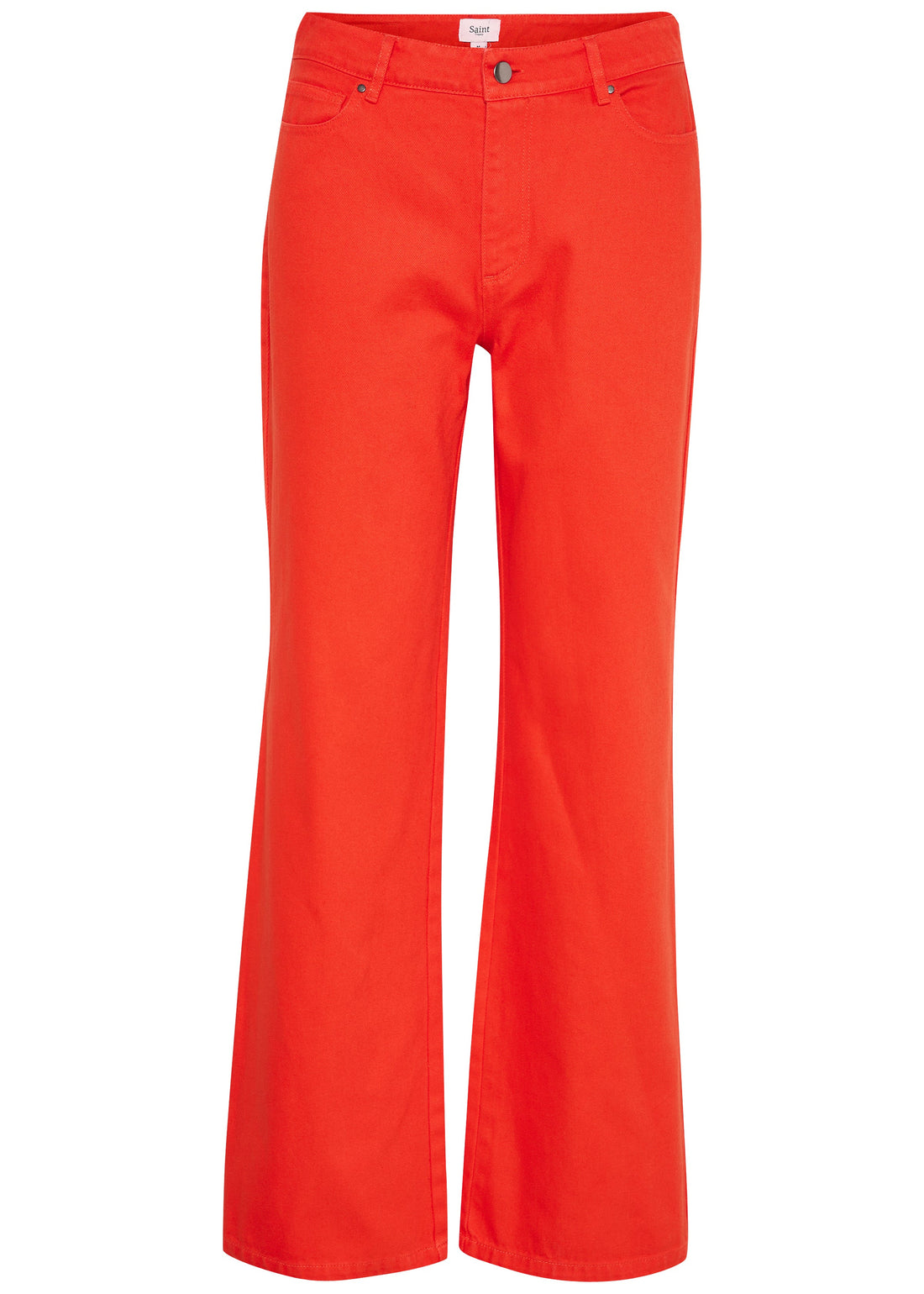 Saint Tropez IluSZ Wide Leg Jeans Flame Scarlet