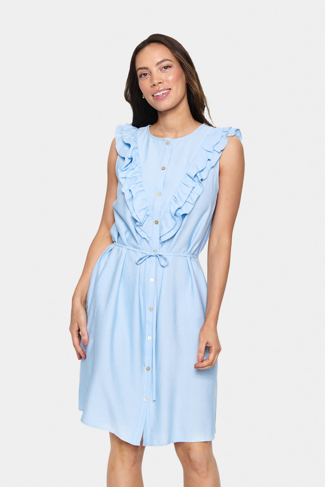 Saint Tropez KlaudiaSZ Dress Chambray Blue