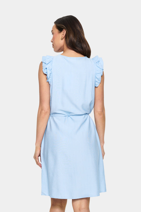 Saint Tropez KlaudiaSZ Dress Chambray Blue