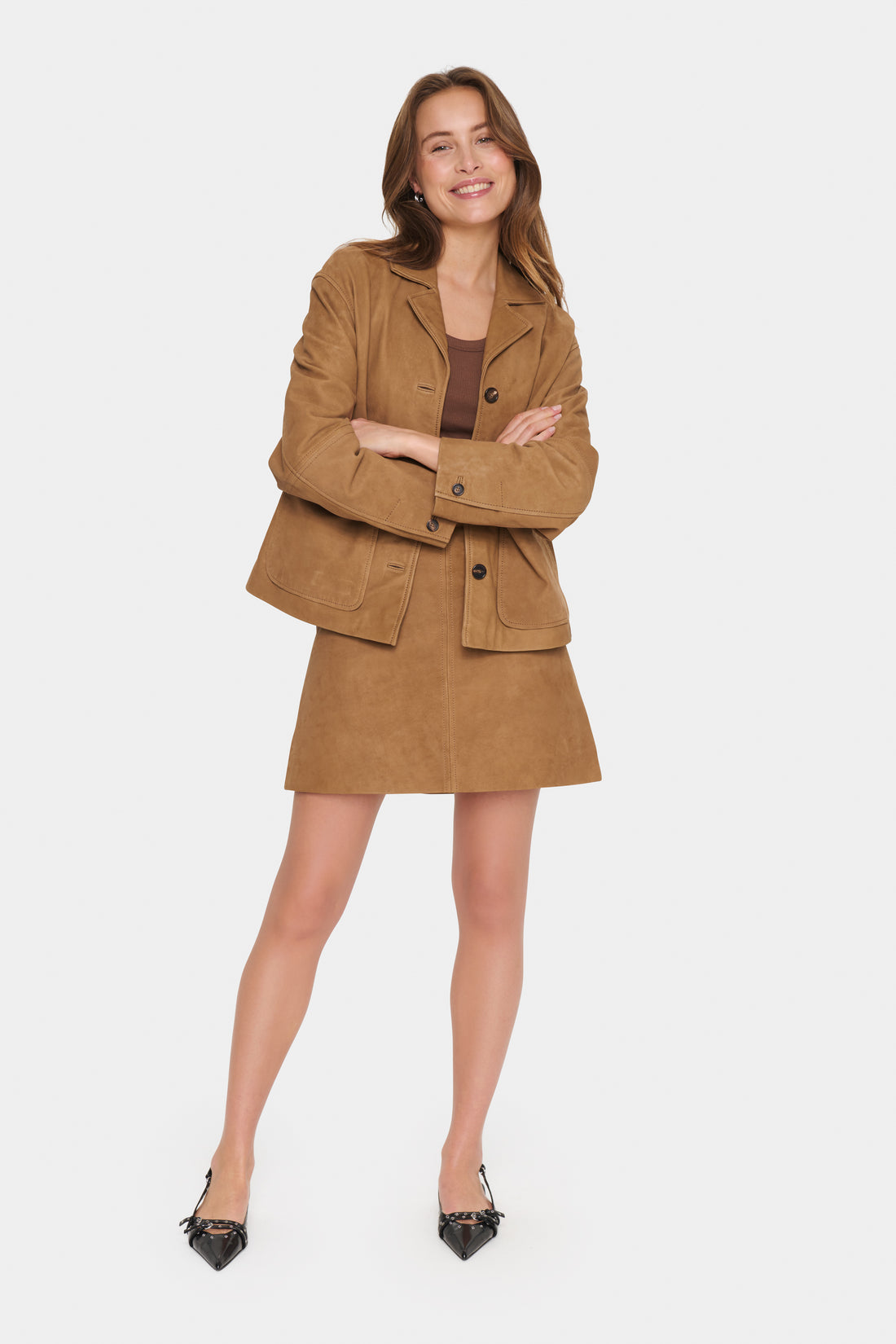Saint tropez LuellaSZ Leather skirt