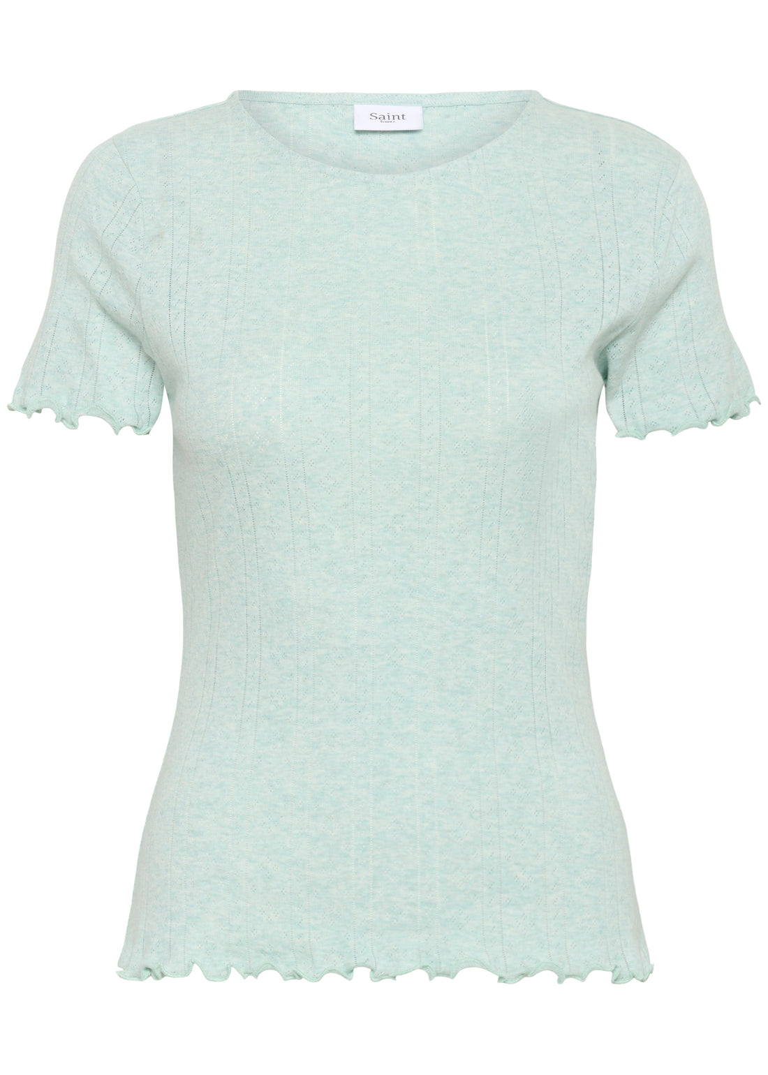 Saint Tropez GruSZ T-Shirt Saltwater Slide mint blue
