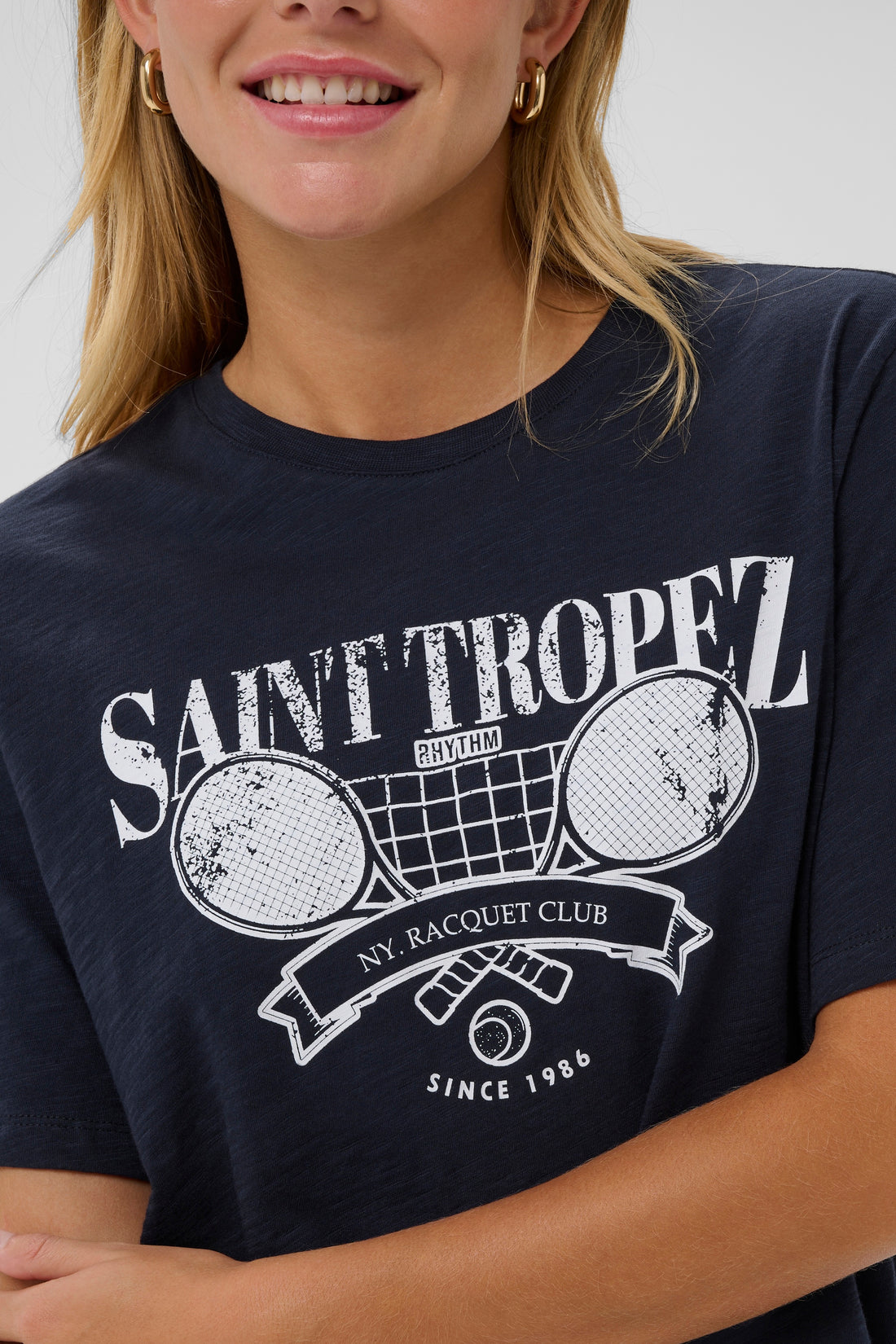 Saint Tropez JesicaSZ T-Shirt navy