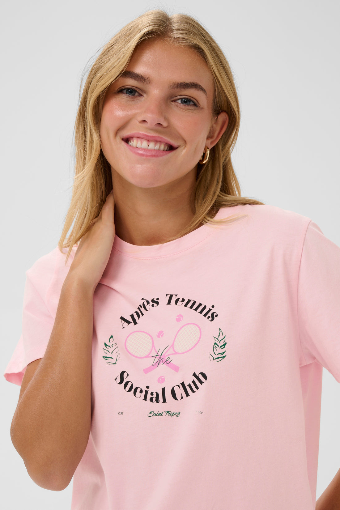 Saint Tropez JeneenSZ T-Shirt Pink-a-boo