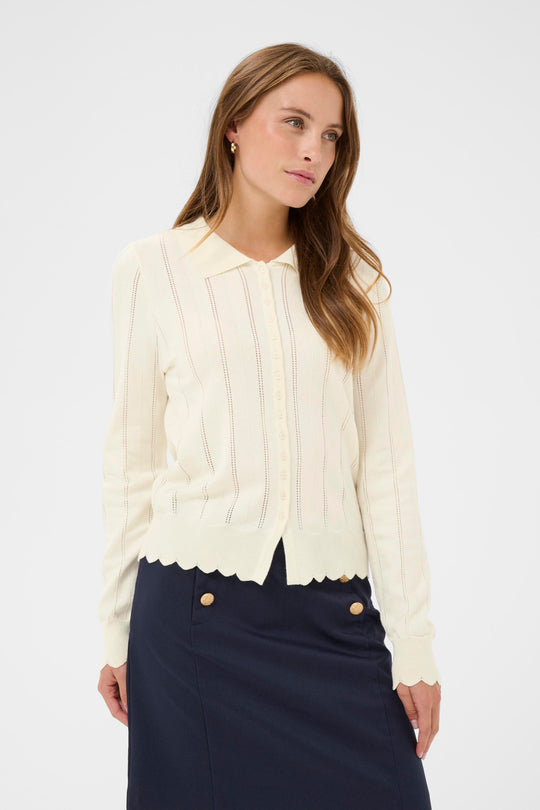Saint Tropez ObetteSZ Cardigan seadpearl