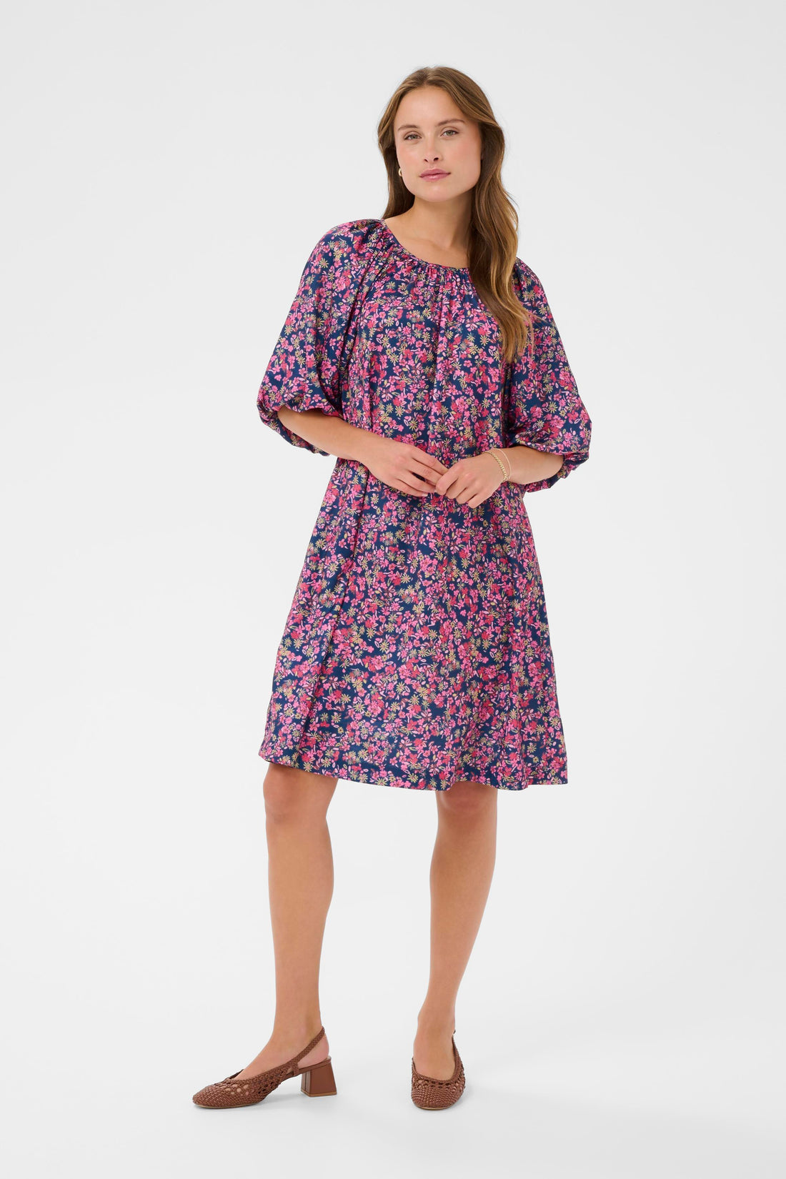 Saint Tropez OnneliSZ dress Navy Peony bloom