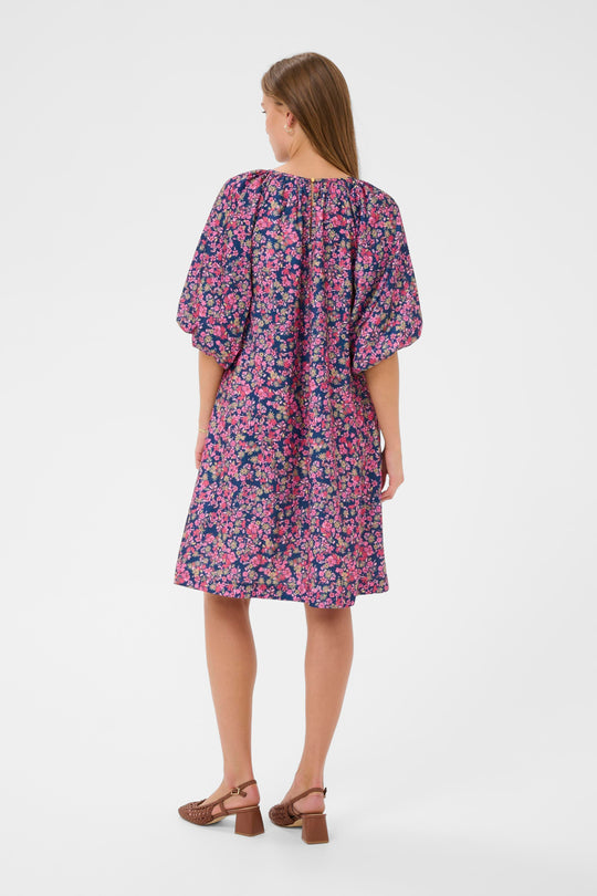 Saint Tropez OnneliSZ dress Navy Peony bloom