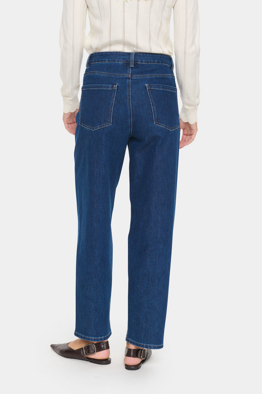 Saint Tropez OivySZ Jeans Medium Blue Denim