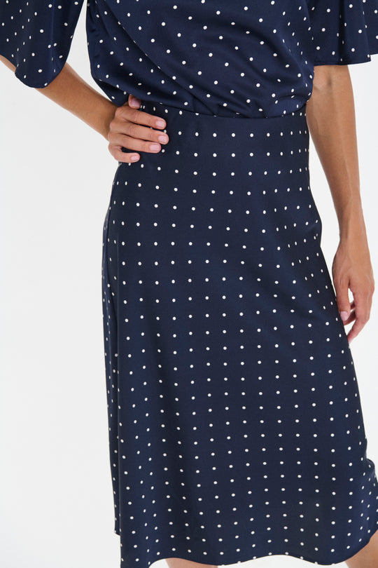 Pre-order uge 13. Saint Tropez MagalieSZ Skirt Baritone Blue Ice