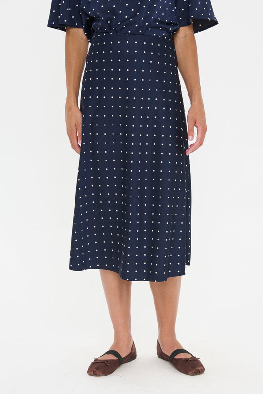 Pre-order uge 13. Saint Tropez MagalieSZ Skirt Baritone Blue Ice