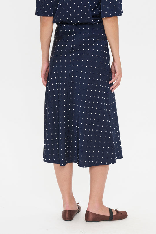 Pre-order uge 13. Saint Tropez MagalieSZ Skirt Baritone Blue Ice