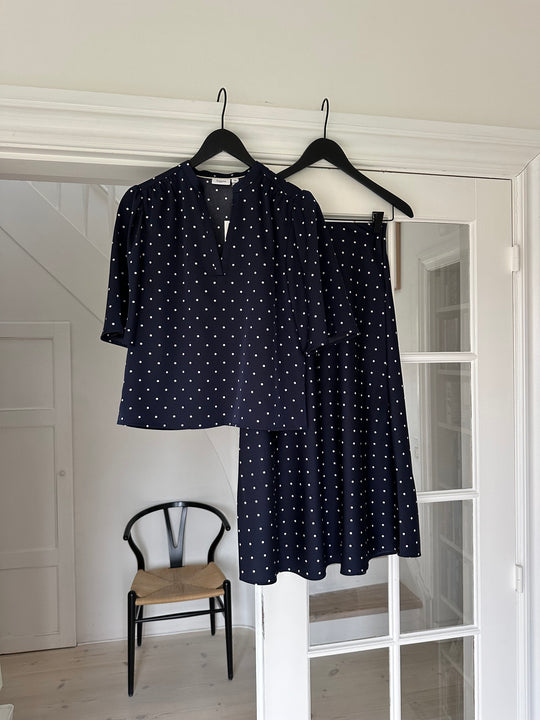 Pre-order uge 13. Saint Tropez MagalieSZ Skirt Baritone Blue Ice