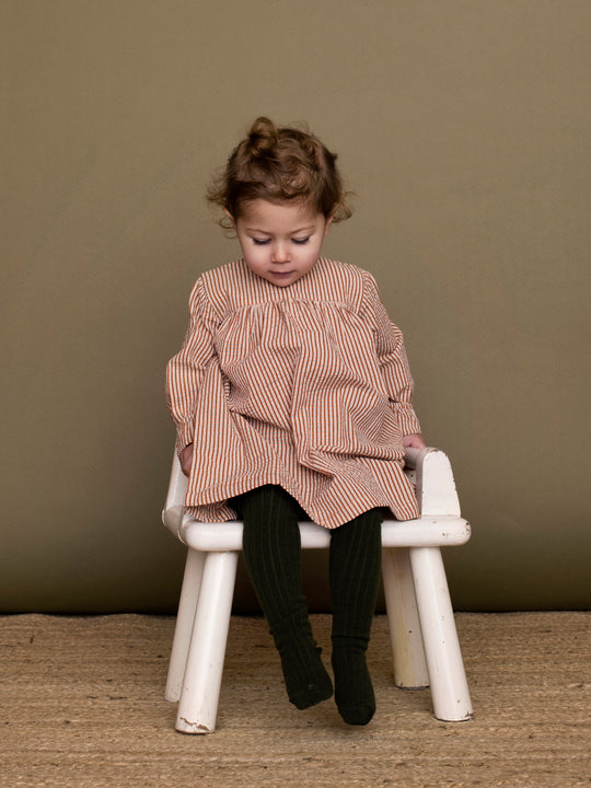 Serendipity Yoke Dress Saffron Checks