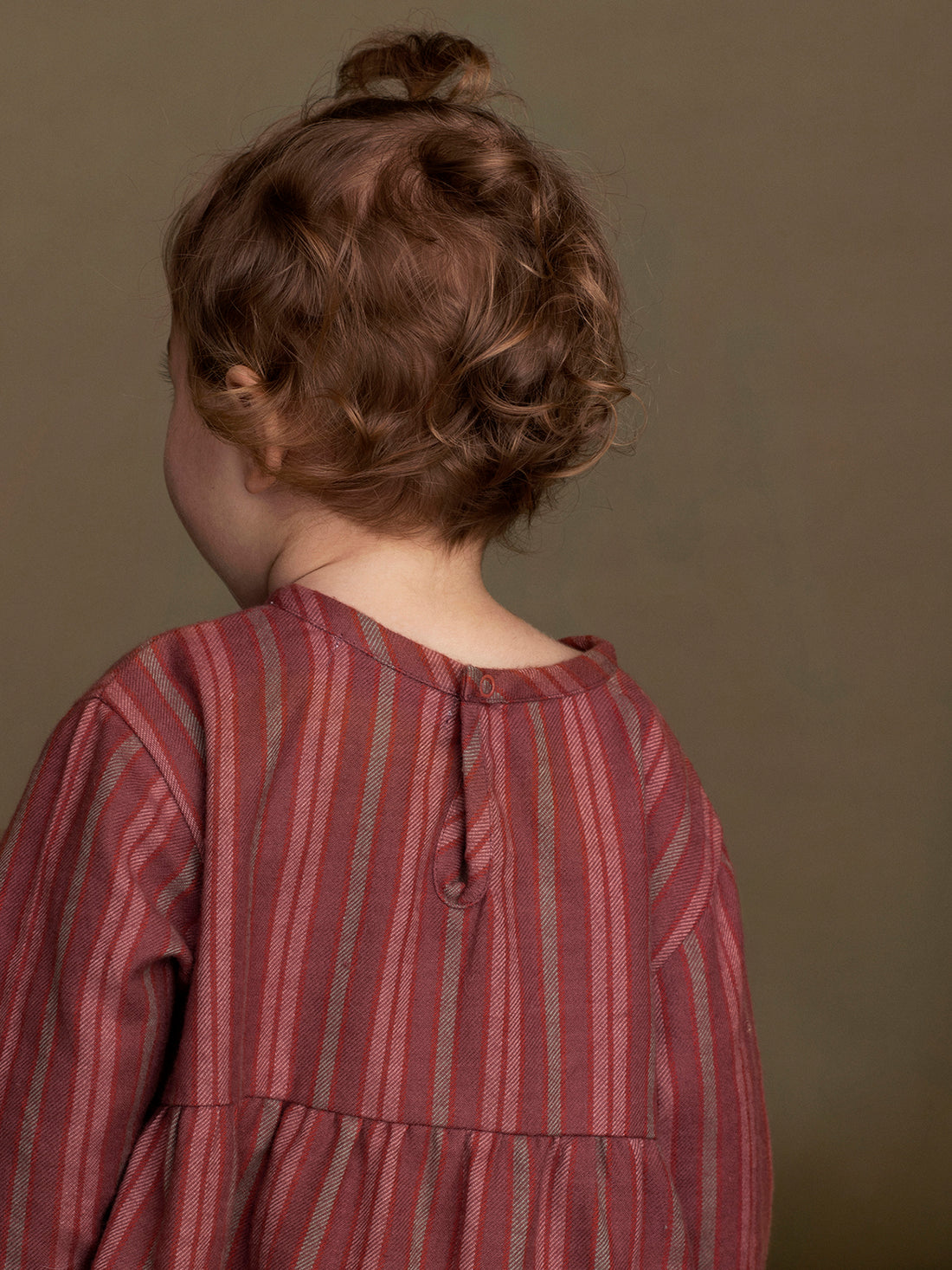 Serendipity Brushed Dress Fig Stripe