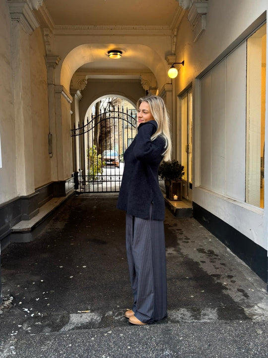 Minimum Gunli Pants Black Stripes