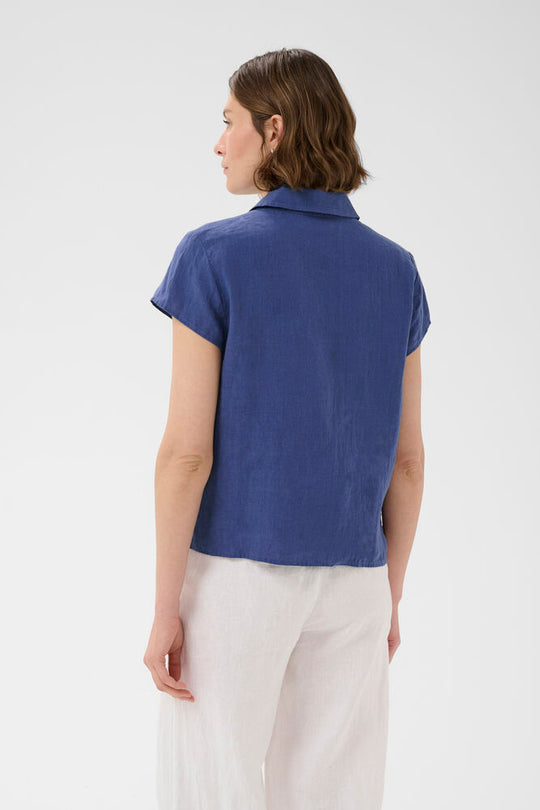 Part Two RittePW Shirt Blue Indigo