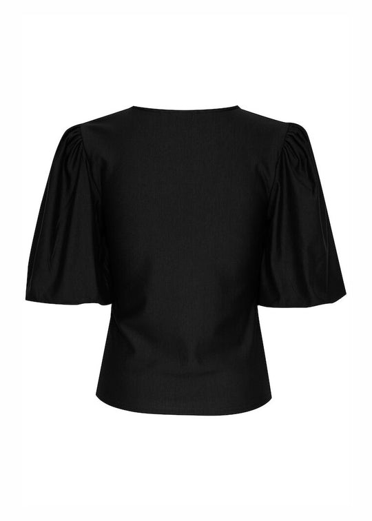 Gestuz RifaGZ balloon blouse Black