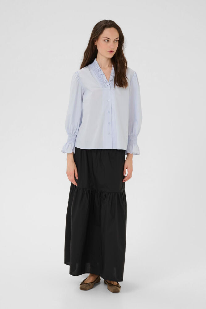 Karen By Simonsen KBChilly Shirt heather (lyseblå)