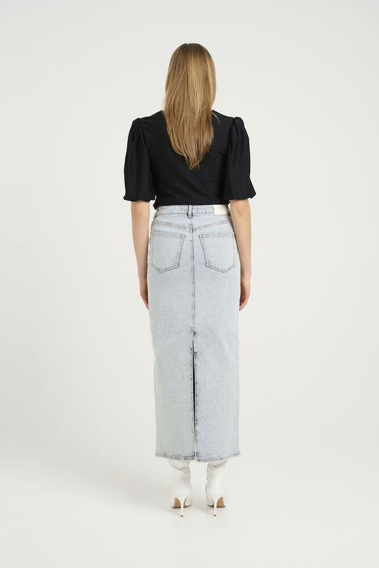 Gestuz RifaGZ balloon blouse Black