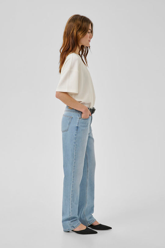 My Essential Wardrobe Jeans Straight 07 The Isa Light blue wash