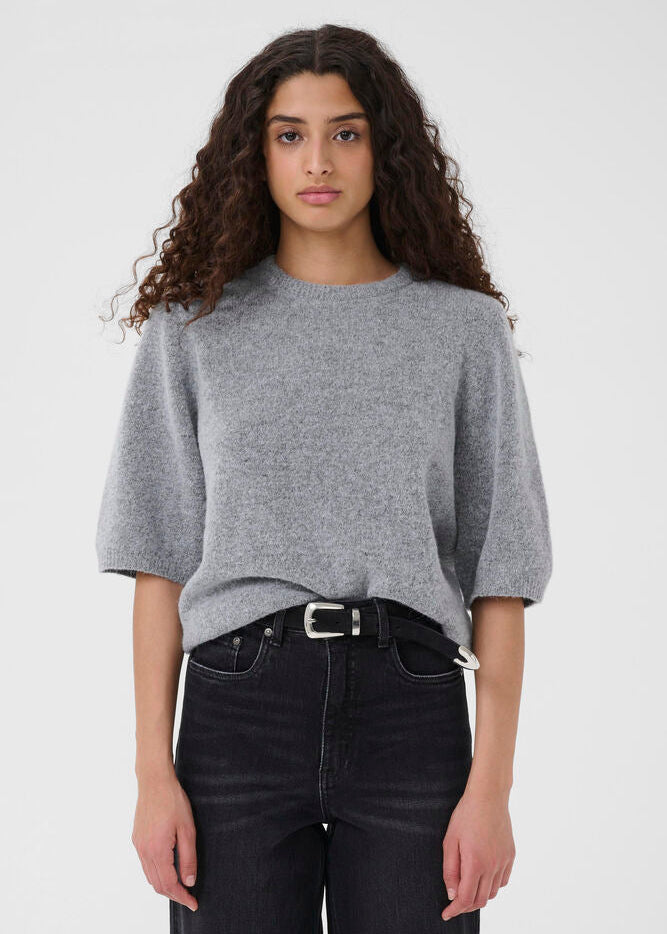 Gestuz AlphaGZ SS tee Noos Pearl Blue Melange