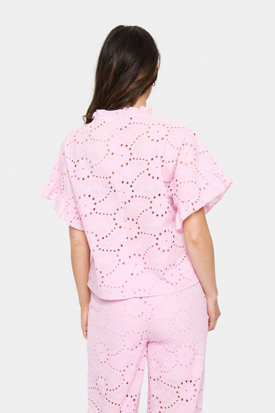 Saint Tropez Kindra Blouse  Sweet Dreams pink
