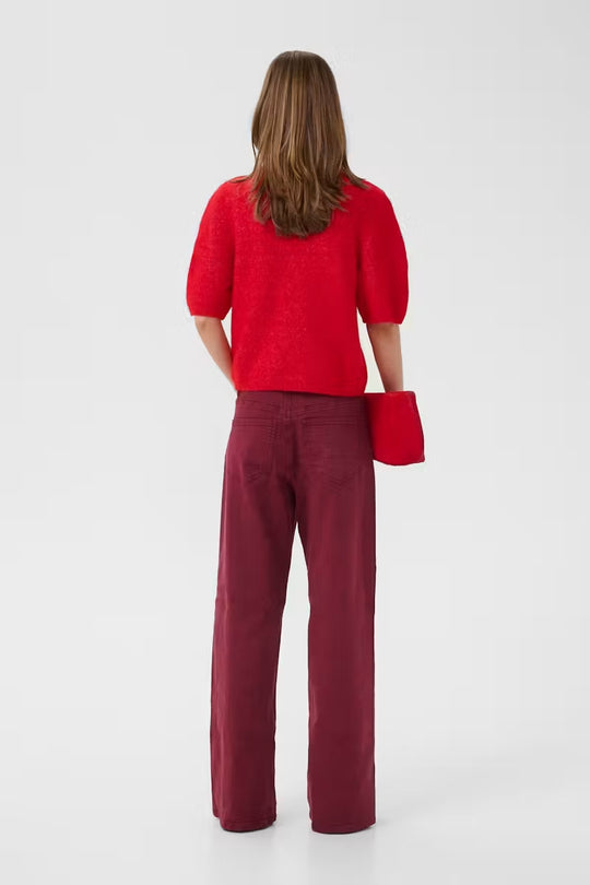 Gestuz GZalpha SS polo pullover Postbox Mélange