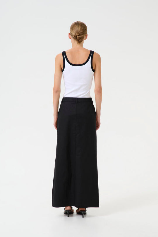 Gestuz GZdrew contrast logo top Bright White