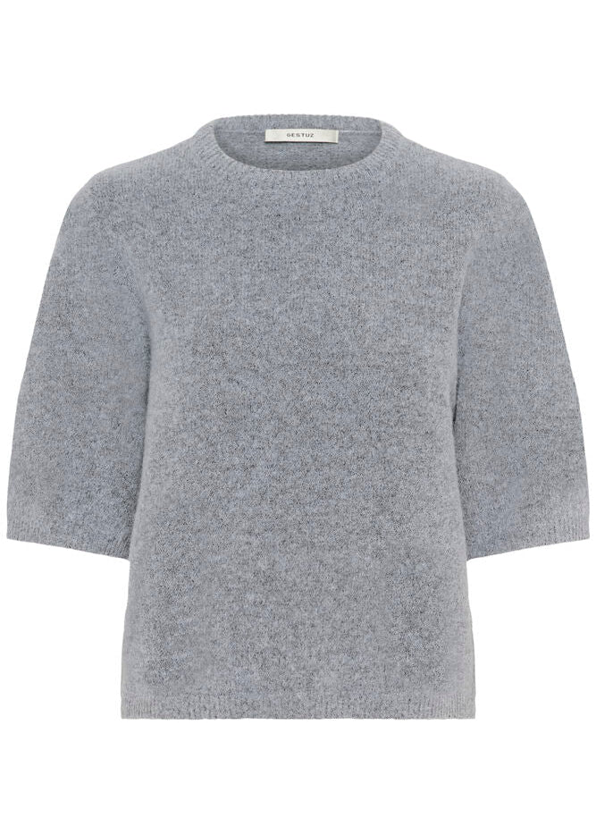 Gestuz AlphaGZ SS tee Noos Pearl Blue Melange
