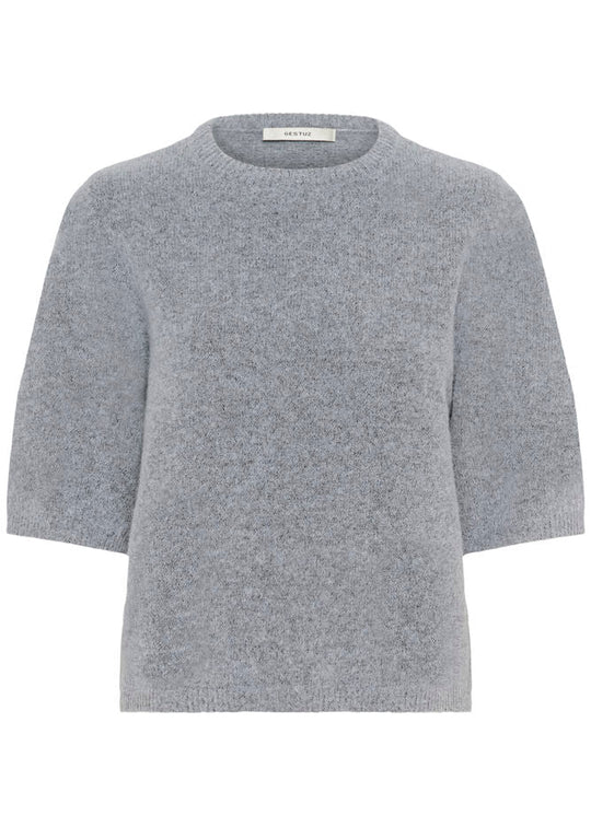 Gestuz AlphaGZ SS tee Noos Pearl Blue Melange