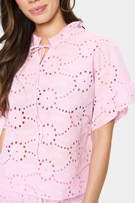 Saint Tropez Kindra Blouse  Sweet Dreams pink