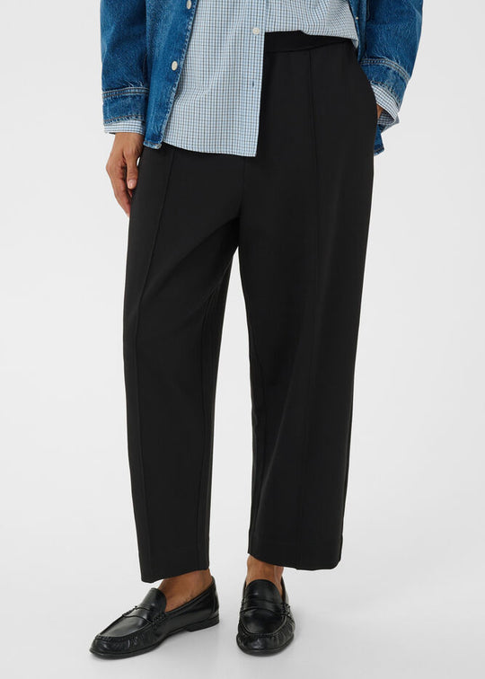 Part Two ColisaPW Barrel Jersey pants Black