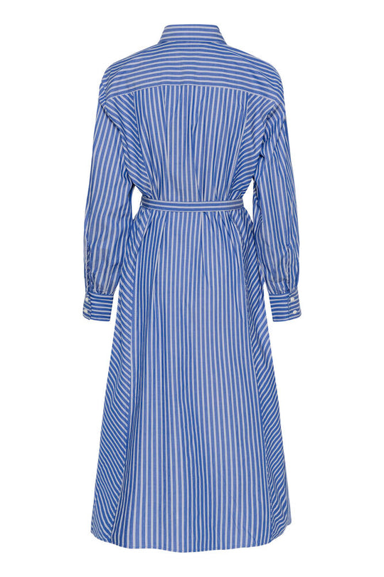Soaked in Luxury SLCalken Shirt Dress LS Nouvean Navy Stripe