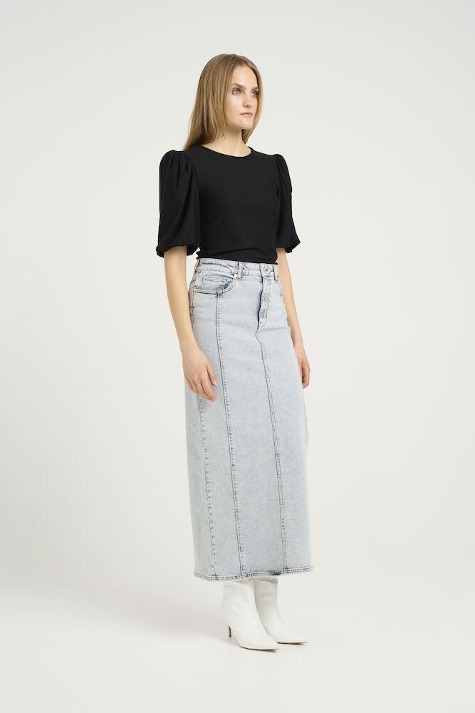 Gestuz RifaGZ balloon blouse Black