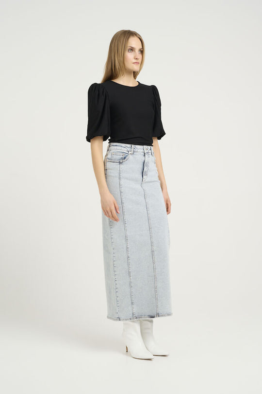 Gestuz RifaGZ balloon blouse Black