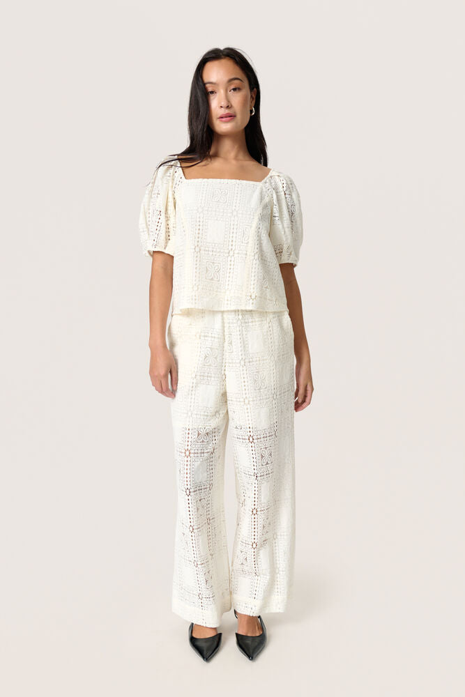Soaked SLCoopelia Blouse SS whisper white