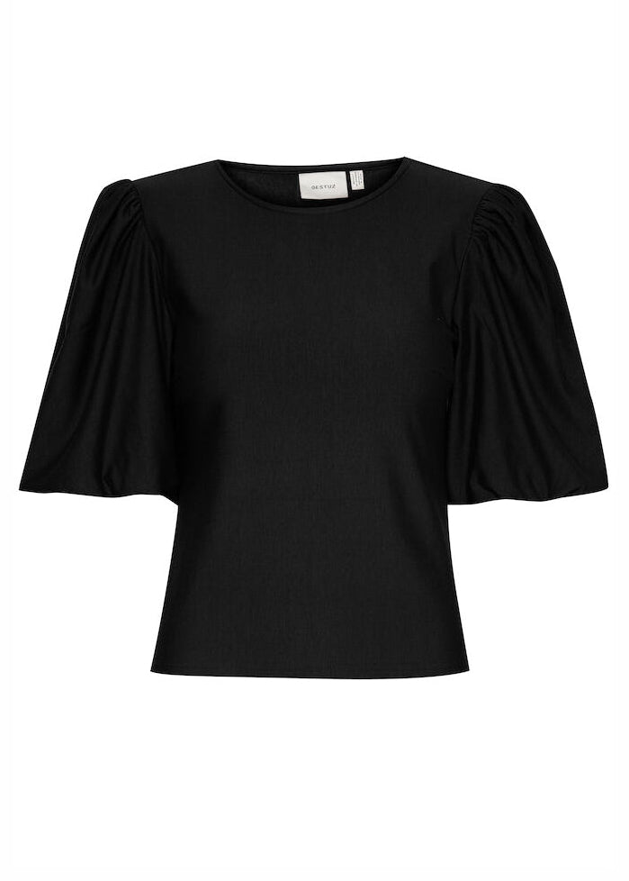Gestuz RifaGZ balloon blouse Black